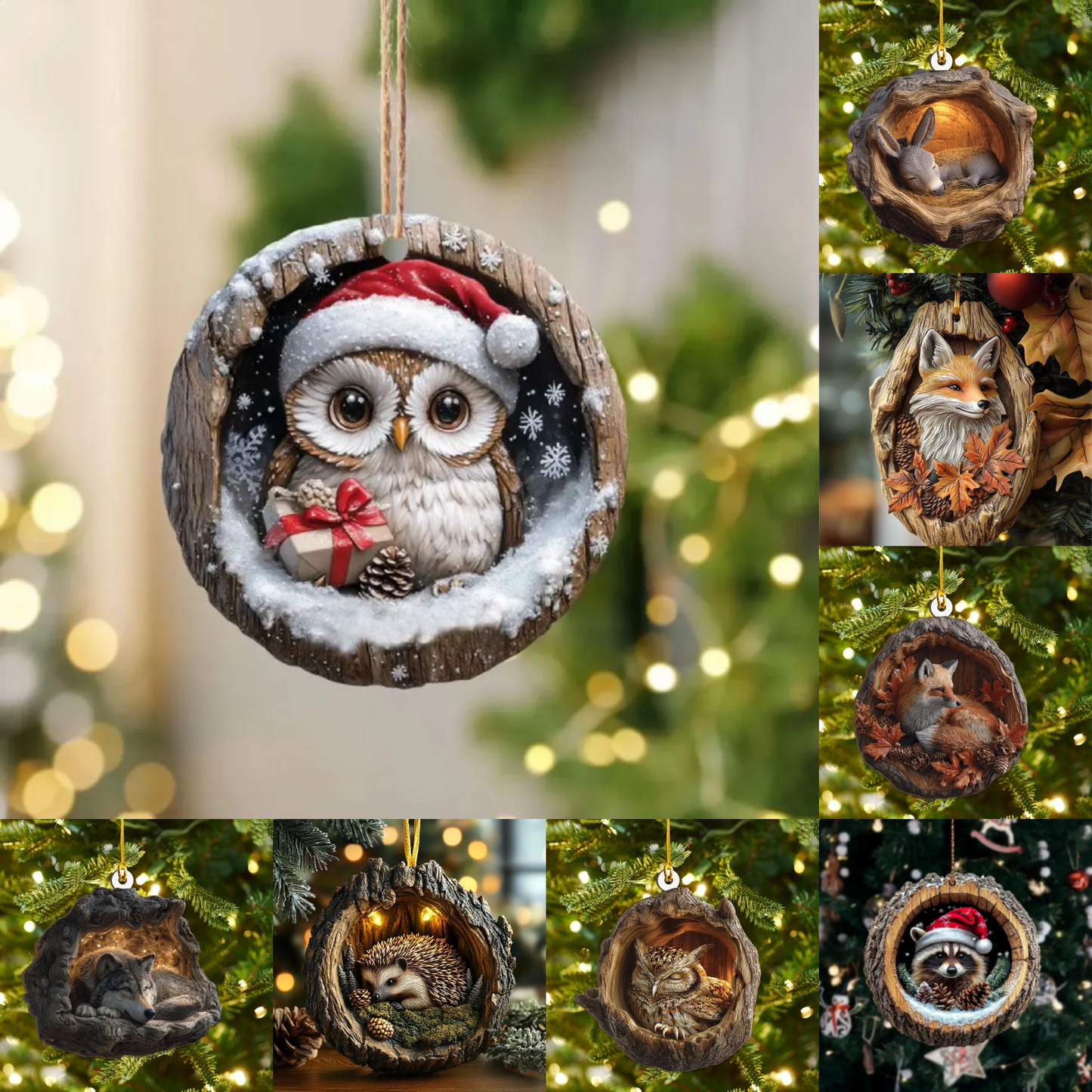 🎅Christmas Hot Sale 70% Off -Handmade Animal Christmas Ornament