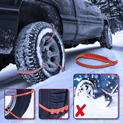 🔥2026 Winter Hot Sale🔥Universal Reusable Anti-skid PE Tire Chains